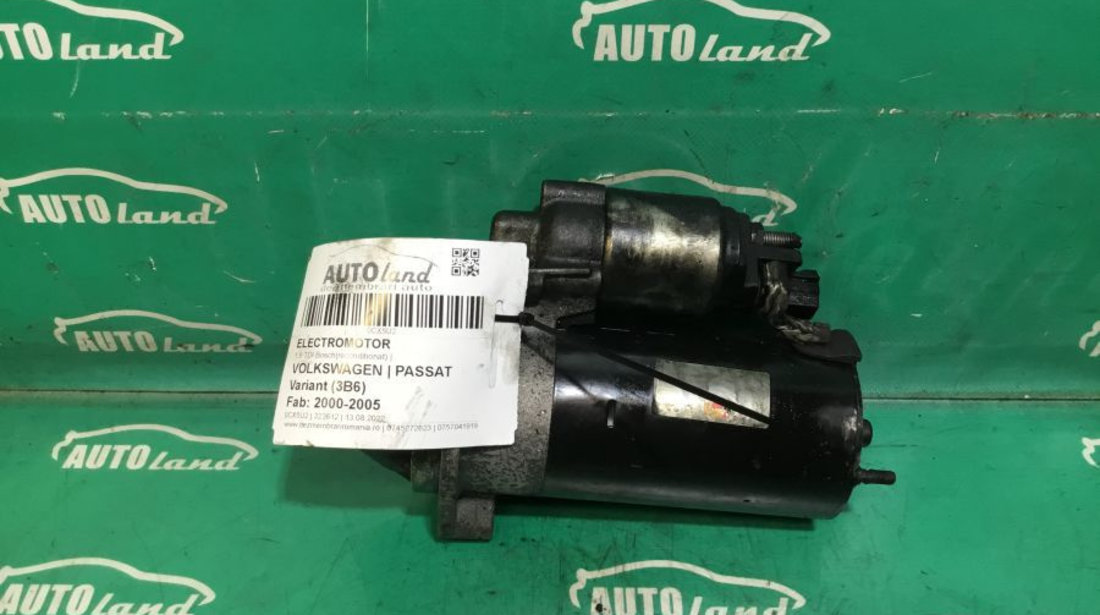 Electromotor 1.9 TDI Boschreconditionat Volkswagen PASSAT Variant 3B6 2000-2005