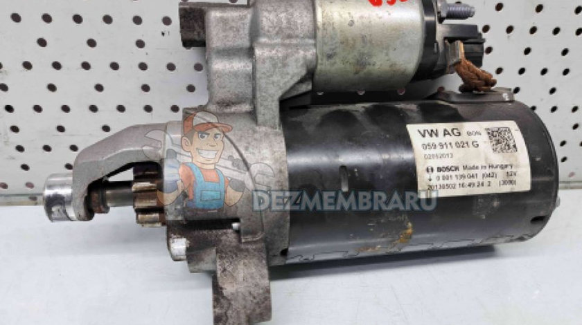 Electromotor 10 dinti, 059911021G, Audi A6 (4G2, C7) 3.0 d