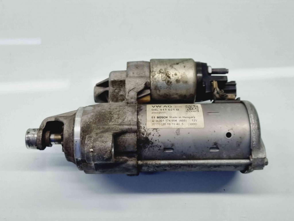 Electromotor 10 dinti Audi A4 (8W2, B9) [Fabr 2015-2023] 04L911021B 0001174604 2.0 TDI DETA 140KW / 190CP 2.0 TDI DETA140KW / 190CP