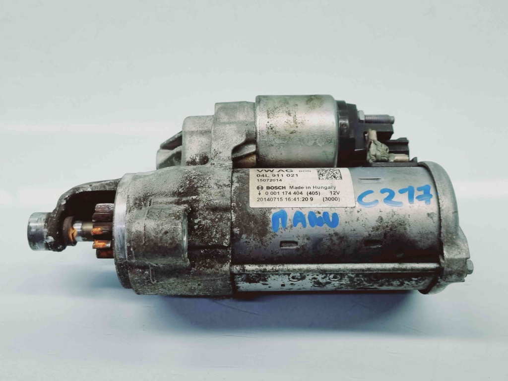 Electromotor 10 dinti Audi A5 Sportback (8TA) [Fabr 2009-2015] 04L911021 0001174404 2.0 TDI CSUB100KW / 134CP 2.0 TDI CSUB100KW / 134CP