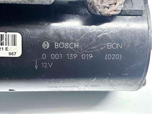 Electromotor 10 dinti AUDI A6 (4G5, C7) [Fabr 2011-2017] 03L911021E 0001139019 2.0 TDI CGLB125KW / 1...