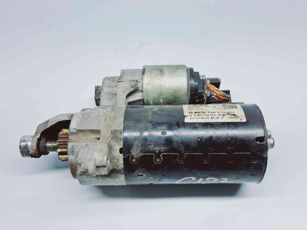 Electromotor 10 dinti Audi A7 Sportback (4GA) [Fabr 2011-2017] 059911021K 3.0 TDI CDUD 180KW / 245CP 3.0 TDI CDUD180KW / 245CP