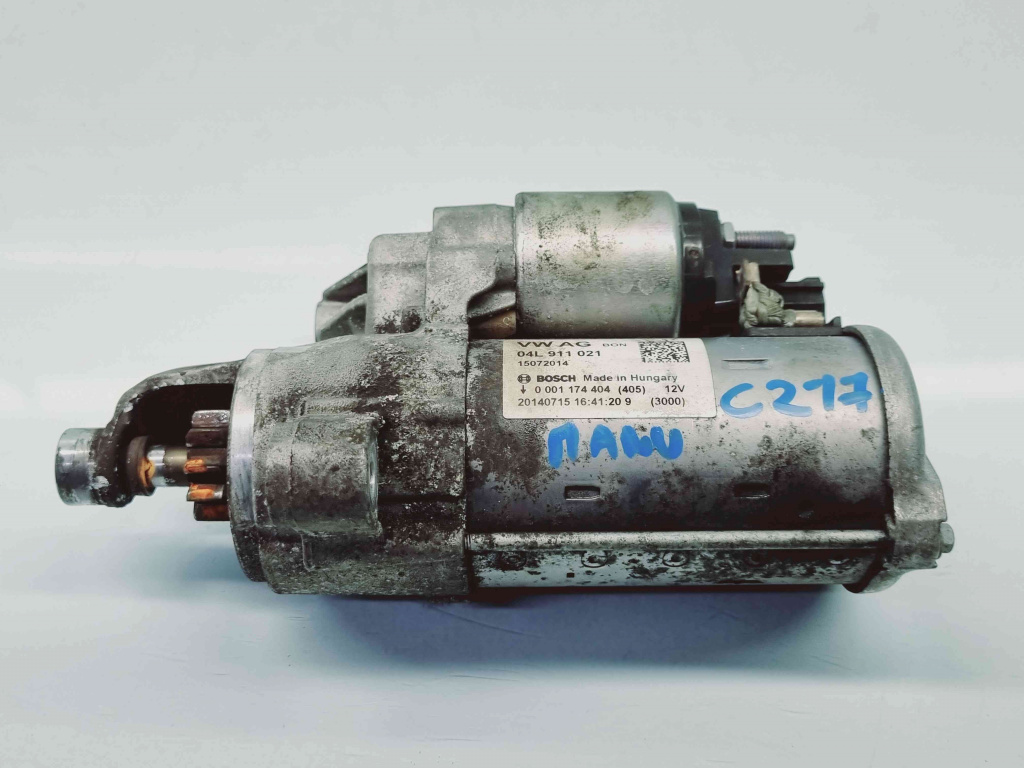 Electromotor 10 dinti AUDI Q5 (8RB) [ Fabr 2008-2016] 04L911021 0001174404 2.0 TDI CSUB100KW / 134CP