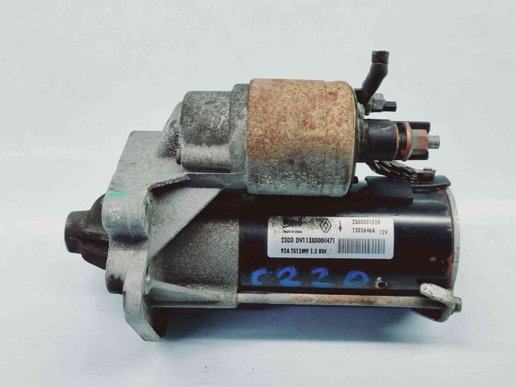 Electromotor 10 dinti Dacia Sandero 2 [Fabr 2012-2020] 233003152R 1.5 DCI K9K896