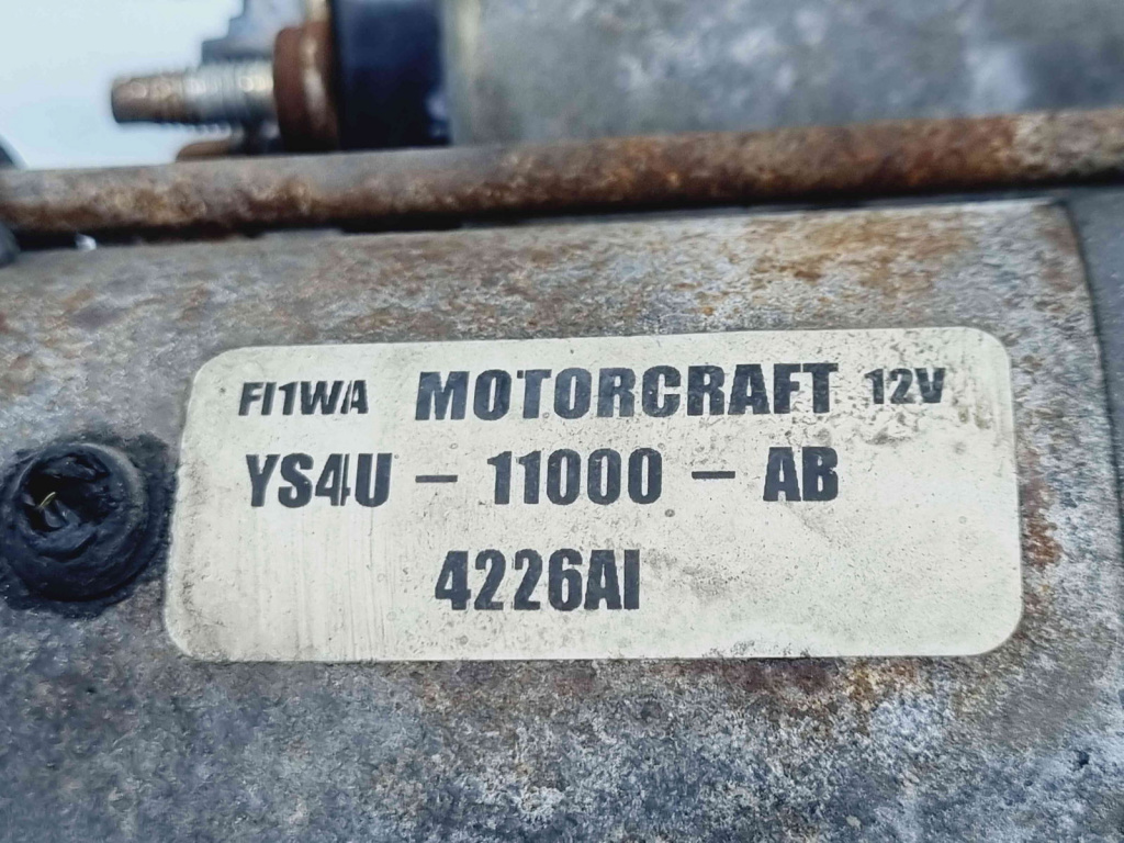 Electromotor 10 dinti Ford Focus 1 [Fabr 1998-2005] YS4U-11000-AB 1.6 TDCI FYDB74KW / 100CP 1.6 TDCI FYDB74KW / 100CP