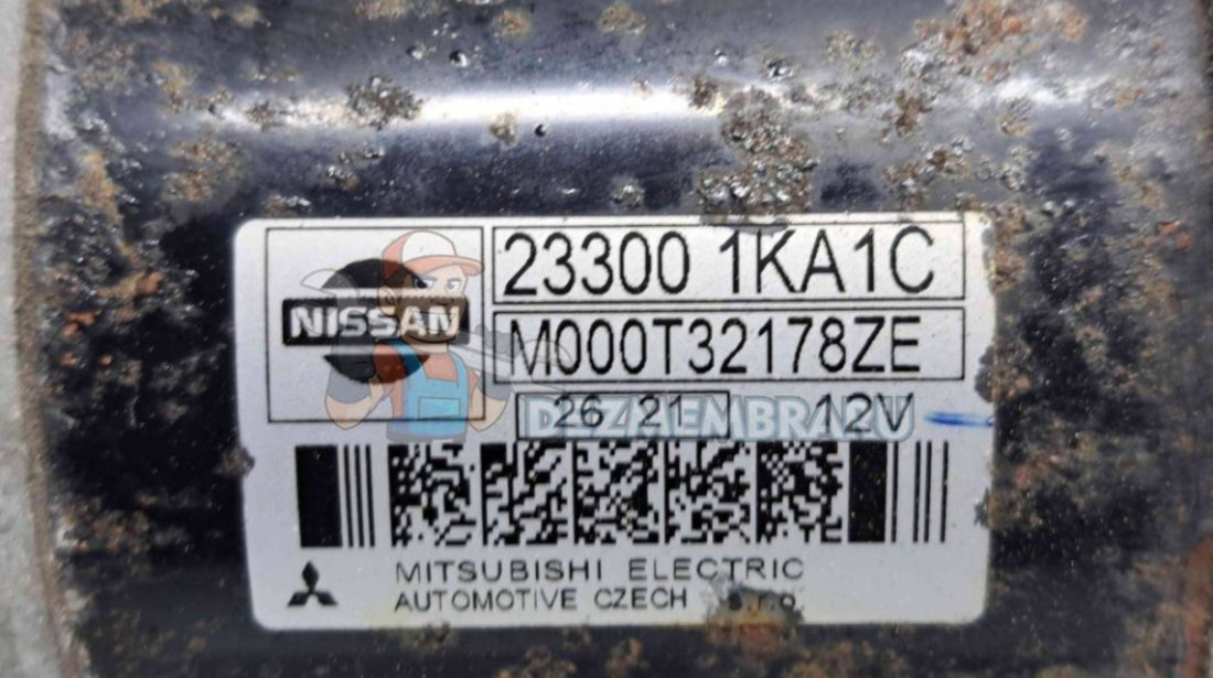 Electromotor 10 dinti Nissan Juke [Fabr 2010-2014] Hatchback 23300 1KA1C 1.6 B HR16DE