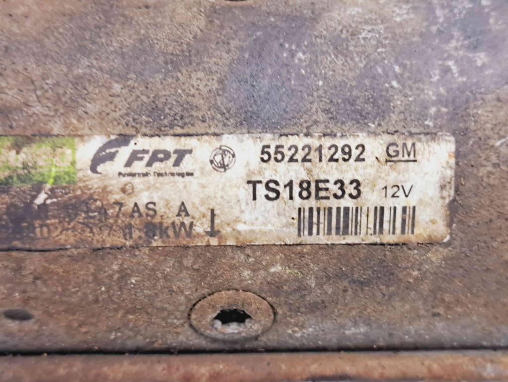 Electromotor 10 dinti Opel Corsa D [Fabr 2006-2013] 55221292 1.3 CDTI Z13DTJ 1.3 CDTI Z13DTJ80KW / 109CP