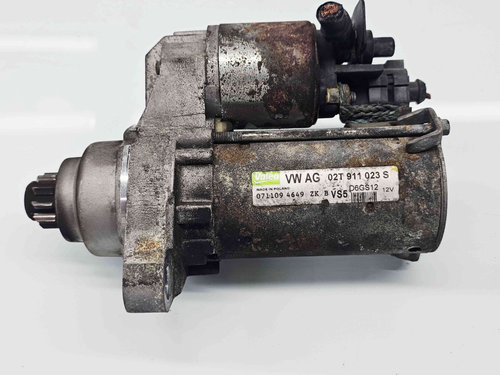 Electromotor 10 dinti Seat Ibiza 5 (6J5) [Fabr 2008-2017] 02T911023S 1.6 Benz BTS77KW / 105CP