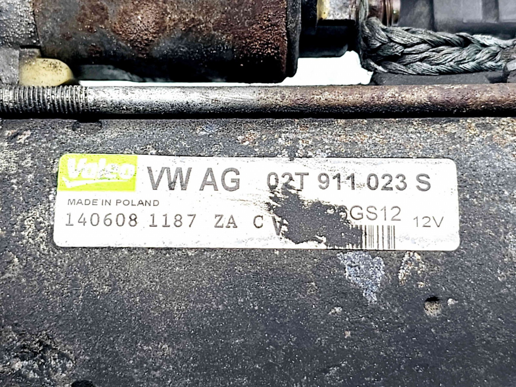 Electromotor 10 dinti Skoda Octavia 2 Combi (1Z5) [Fabr 2004-2013] 02T911023S 1.6 Benz BLF85KW / 115CP