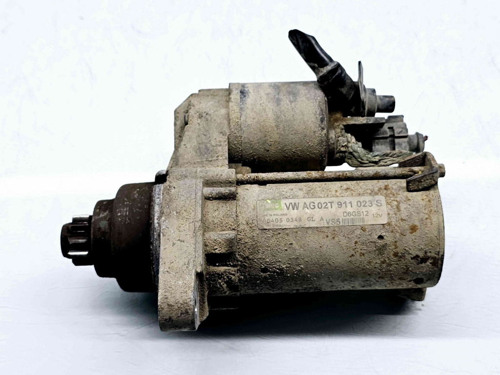 Electromotor 10 dinti Volkswagen Polo (9N) [Fabr 2001-2008] 02T911023S 1.2 Benz BME47KW / 64CP