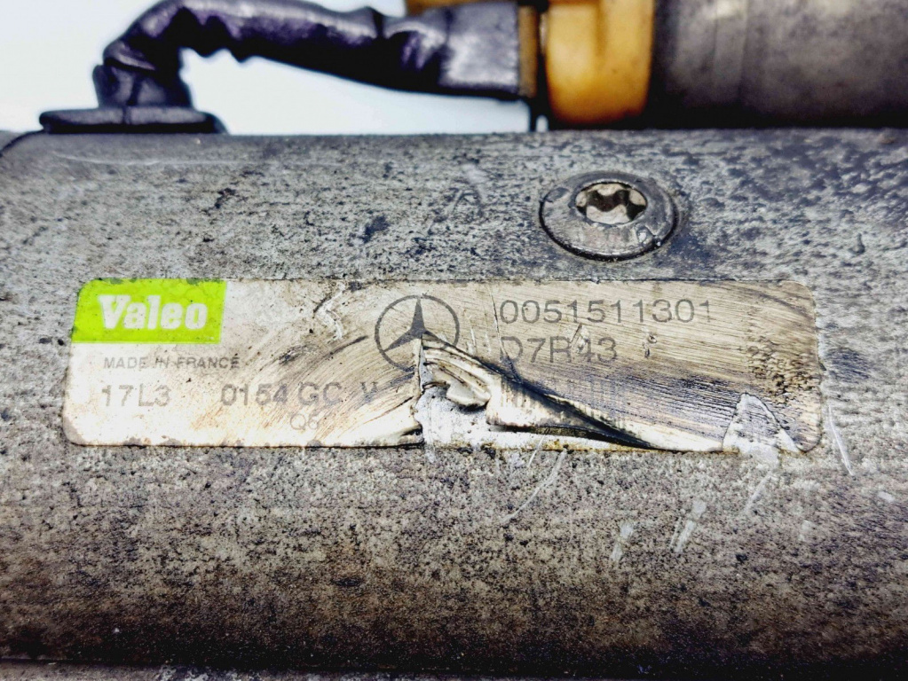 Electromotor 11 dinti Mercedes Clasa C (W203) [Fabr 1993-2000] 0051511301 2.2 OM646.963 2.2 OM646.96380KW / 109CP