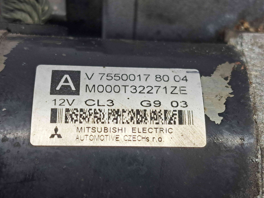 Electromotor 11 dinti Peugeot 308 [Fabr 2007-2013] V755001780 1.6 b 5FW 1.6 b 5FW77KW / 105CP
