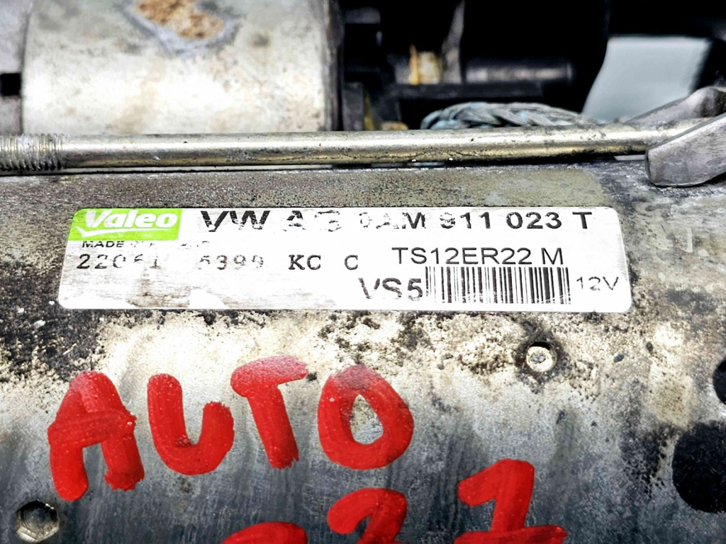 Electromotor 11 dinti Skoda Superb II Combi (3T5) [Fabr 2009-2015] 0AM911023T 1.8 TFSI CDAA118KW / 160CP 1.8 TFSI CDAA118KW / 160CP