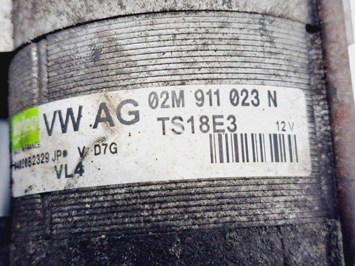 Electromotor 11 dinti Volkswagen Passat B6 Variant (3C5) [Fabr 2005-2010] 02M911023N 2.0 TDI BKP 103...