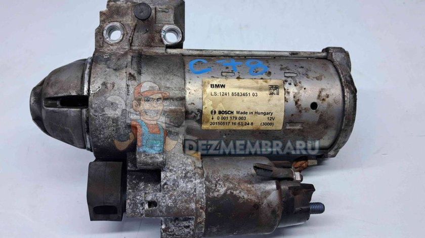 Electromotor 12 dinti Bmw 1(F20, F21) [Fabr 2011-2017] Facelift 8583451 1.5 LCI B37 85KW 116CP