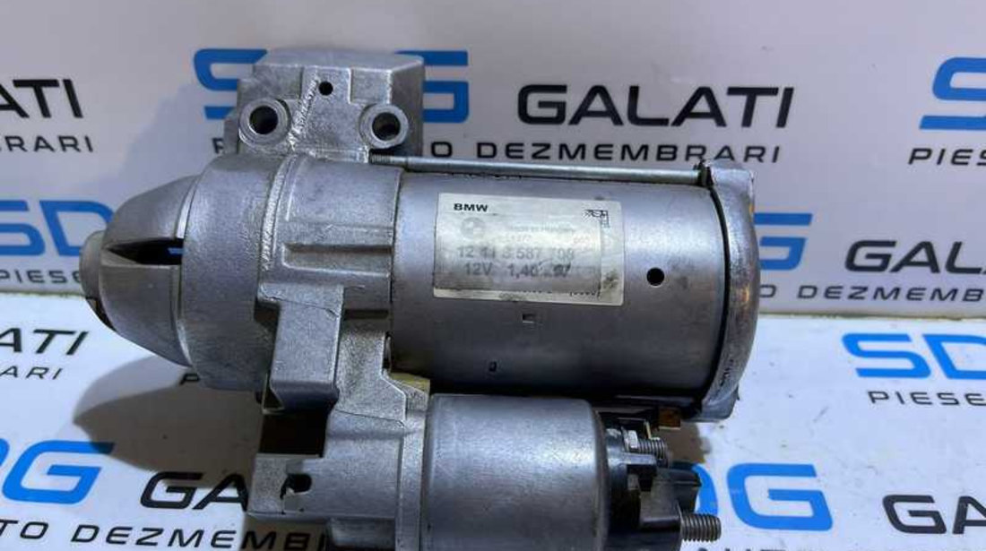 Electromotor 12 Dinti BMW Seria 3 GT F34 318 320 325 2.0 D N47 2013 - Prezent Cod 8587708 12418587708