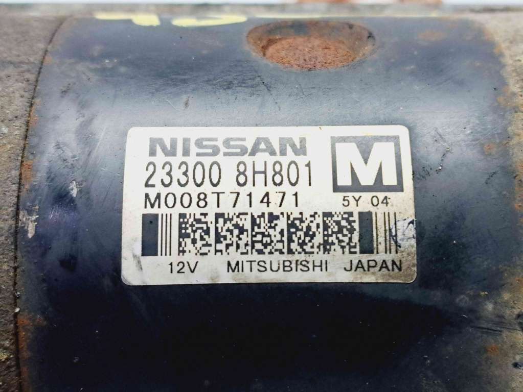 Electromotor 12 dinti Nissan X-Trail (T30) [Fabr 2001-2007] 23300-8H801 2.2 YD22ETI