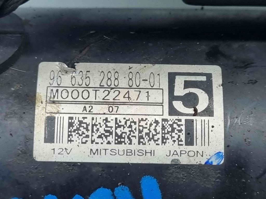 Electromotor 12 dinti Peugeot 508 [Fabr 2010-2018] 9663528880 1.6 DV6C 1.6 DV6C77KW / 105CP