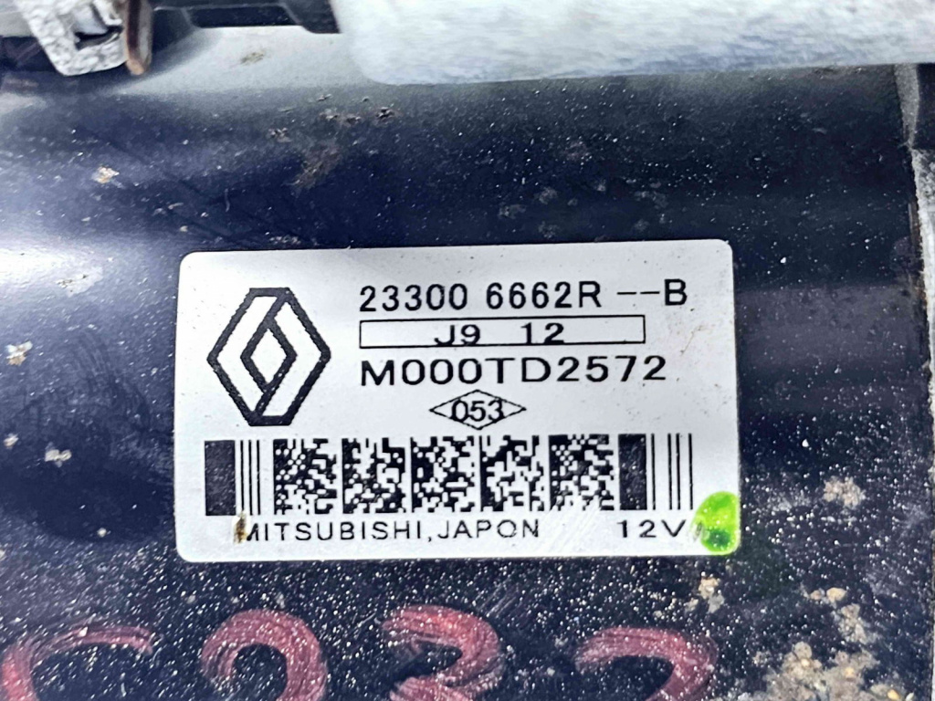 Electromotor 12 dinti Renault Captur (J87) [Fabr 2013-2017] 233006662R 1.3 Benz H5H47096KW / 130CP