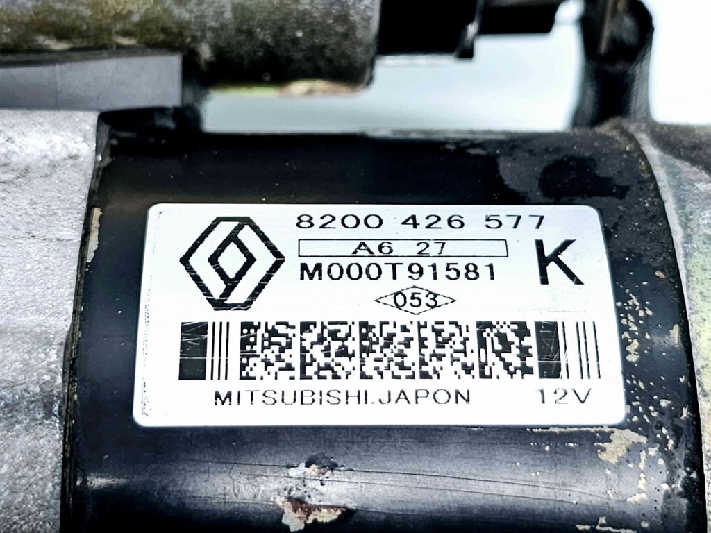 Electromotor 12 dinti Renault Clio 2 / Symbol 1 [Fabr 1998-2008] 8200426577 1.5 DCI K9K70660KW / 81CP