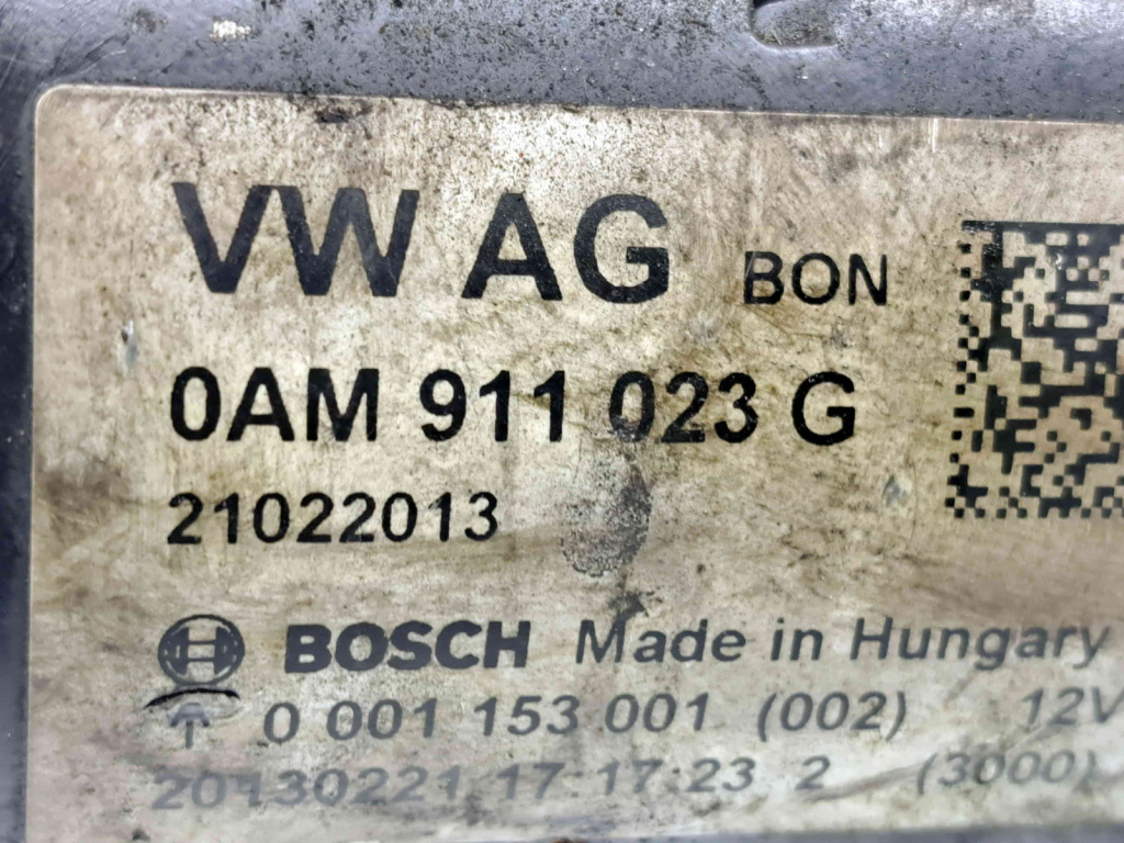 Electromotor 13 dinti, 0AM911023G, Volkswagen Beetle (5C1) 1.6 tdi