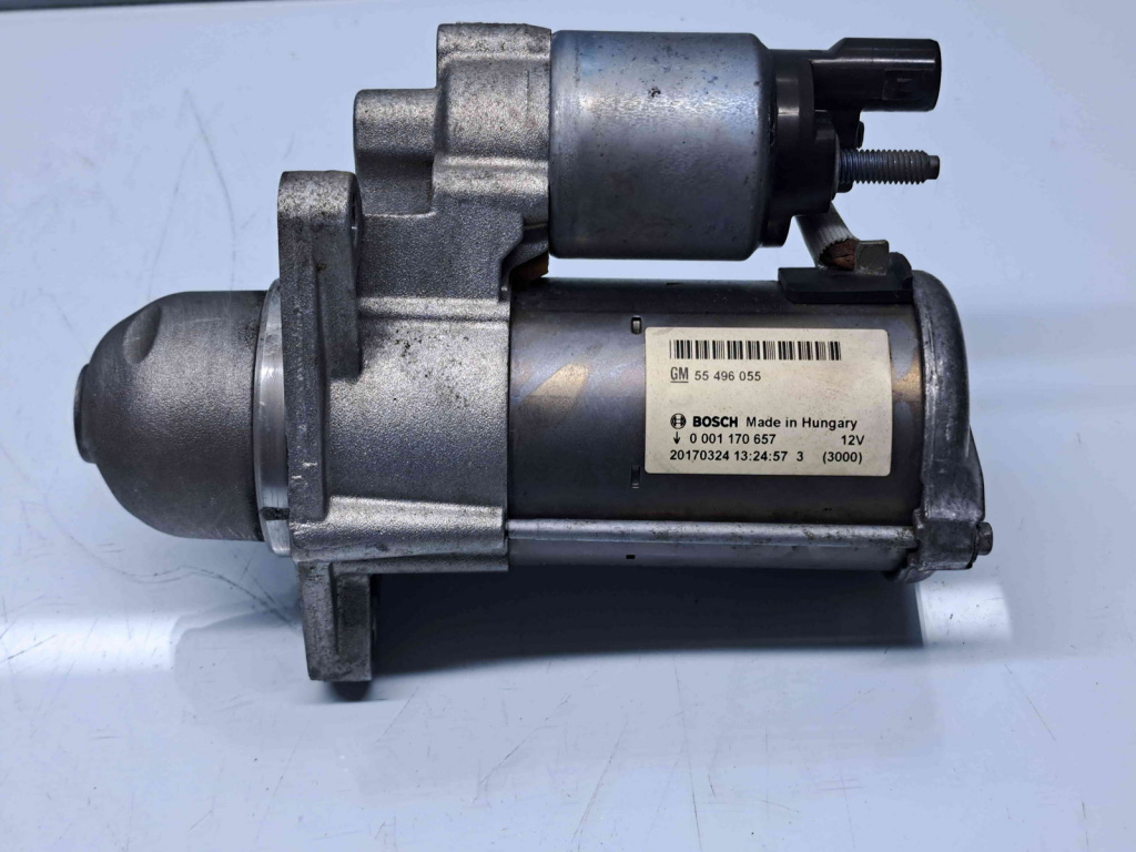 Electromotor 13 dinti Opel Astra K Hatchback [Fabr 2015-2022] 55496055 1.0 Benz LE177KW / 105CP