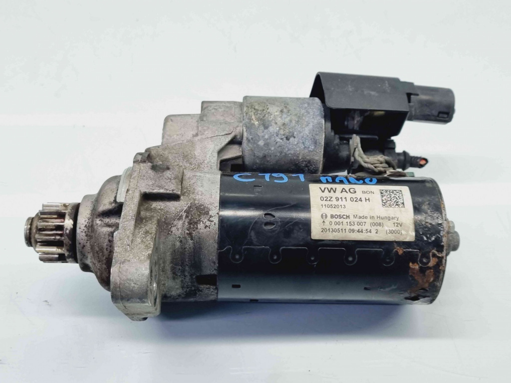 Electromotor 13 dinti Seat Altea XL (5P5, 5P8) Facelift [Fabr 2006-2015] 02Z911024H 1.6 TDI CAYC 77KW / 105CP 1.6 TDI CAYC77KW / 105CP