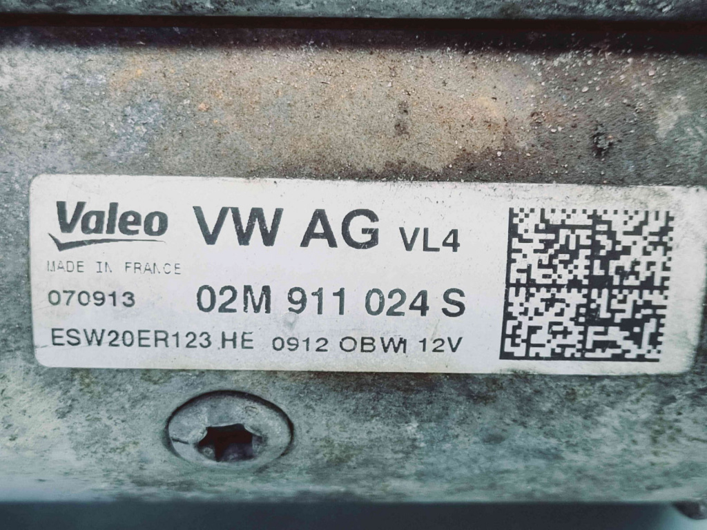 Electromotor 13 dinti Seat Leon (5F1) [Fabr 2012-2018] 02M911024S 2.0 TDI CKFC110KW / 150CP 2.0 TDI CKFC110KW / 150CP