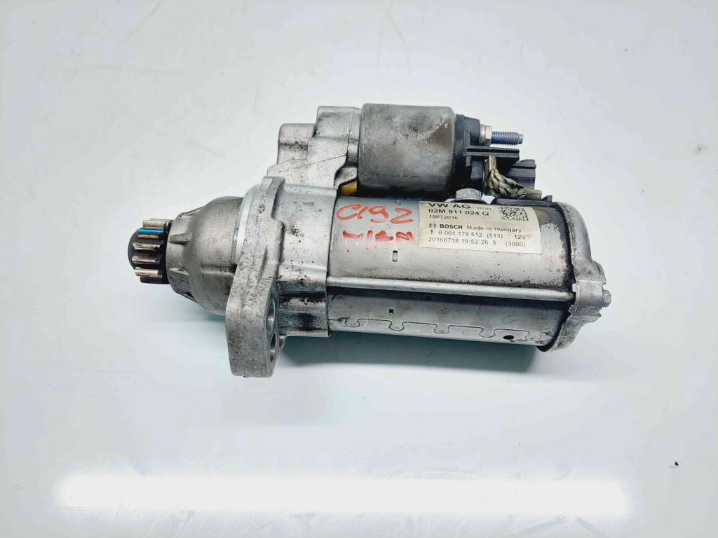 Electromotor 13 dinti Skoda Fabia 3 Combi (NJ5) [Fabr 2014-2022] 02M911024Q 1.2 Benz CJZD81KW / 110CP 1.2 Benz CJZD81KW / 110CP