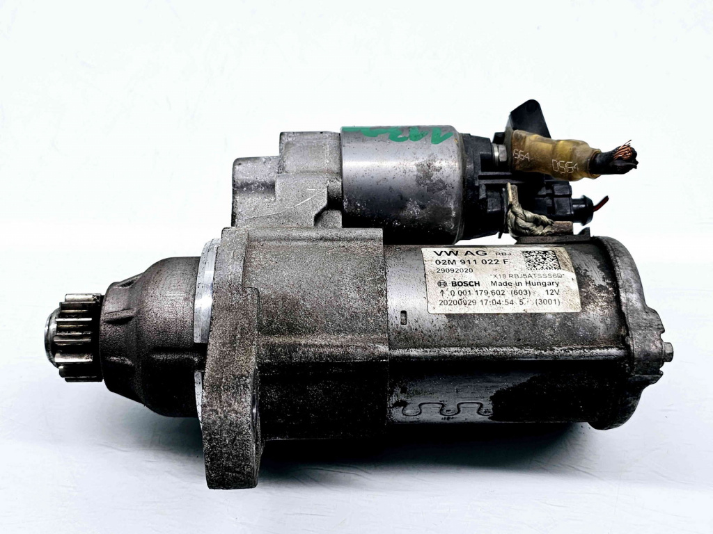 Electromotor 13 dinti Skoda Fabia 3 Combi (NJ5) [Fabr 2014-2022] 02M911022F 0001179602 1.3 Benz DKLD70KW / 95CP 1.3 Benz DKLD70KW / 95CP