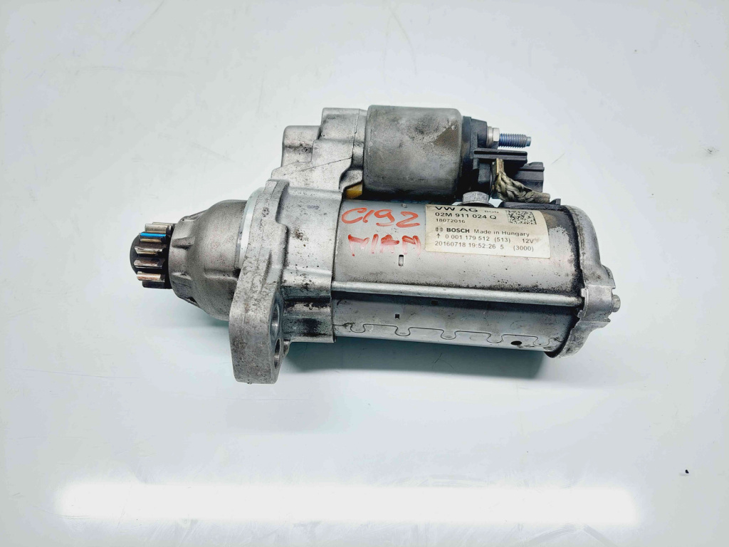 Electromotor 13 dinti Skoda Fabia 3 Combi (NJ5) [Fabr 2014-2022] 02M911024Q 1.2 Benz CJZD81KW / 110CP 1.2 Benz CJZD81KW / 110CP