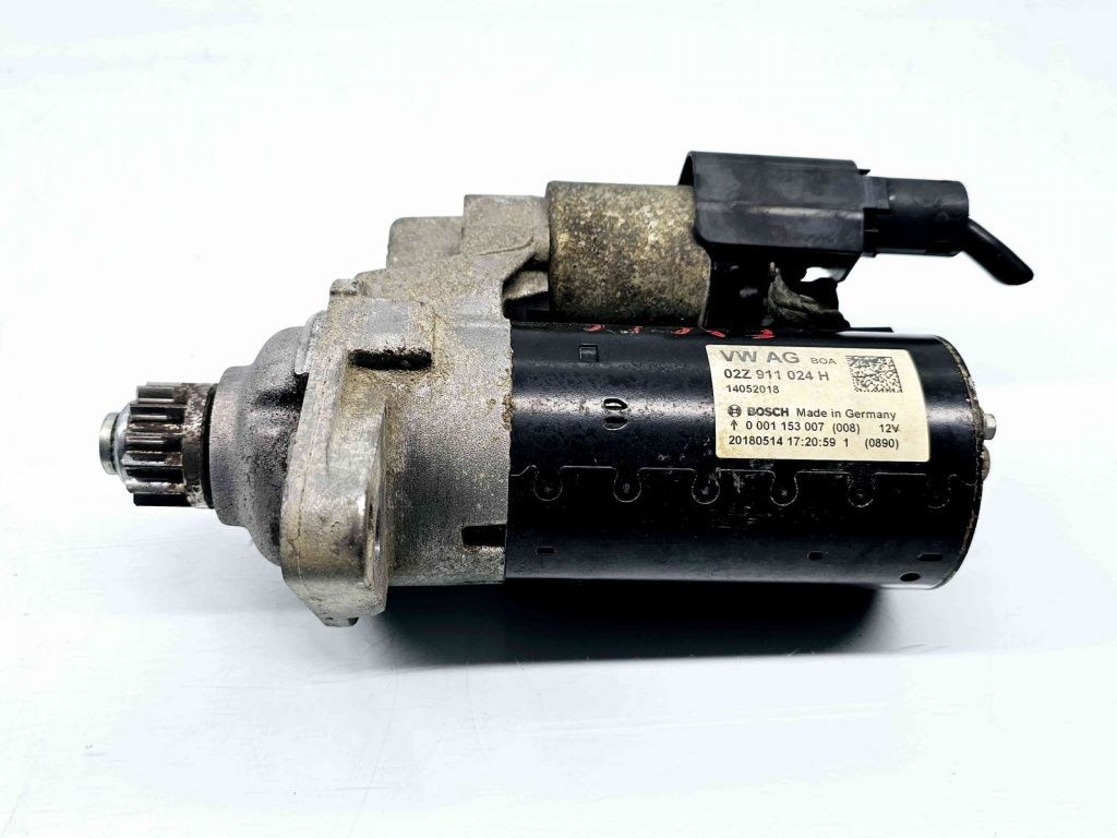 Electromotor 13 dinti Volkswagen Caddy IV Van (SAA, SAH) [Fabr 2015-2024] 02Z911024H 2.0 TDI DFSF55KW / 75CP 2.0 TDI DFSF55KW / 75CP