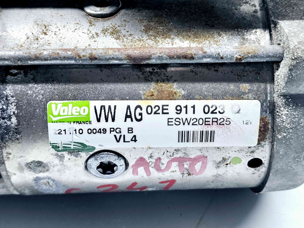 Electromotor 13 dinti Volkswagen Passat CC (357) [Fabr 2008-2012] 02E911023Q 2.0 TDI CFFB103KW / 140CP 2.0 TDI CFFB103KW / 140CP