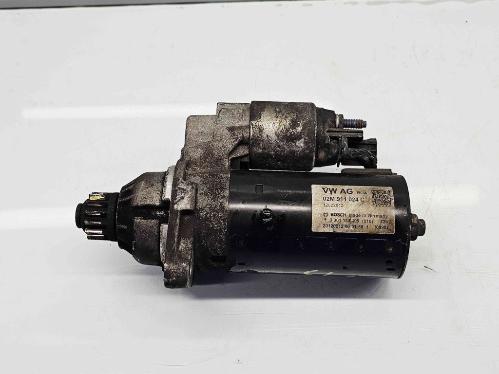 Electromotor 13 dinti Volkswagen Passat CC (357) [Fabr 2008-2012] 02M911024C 2.0 TDI CFGB125KW / 170CP