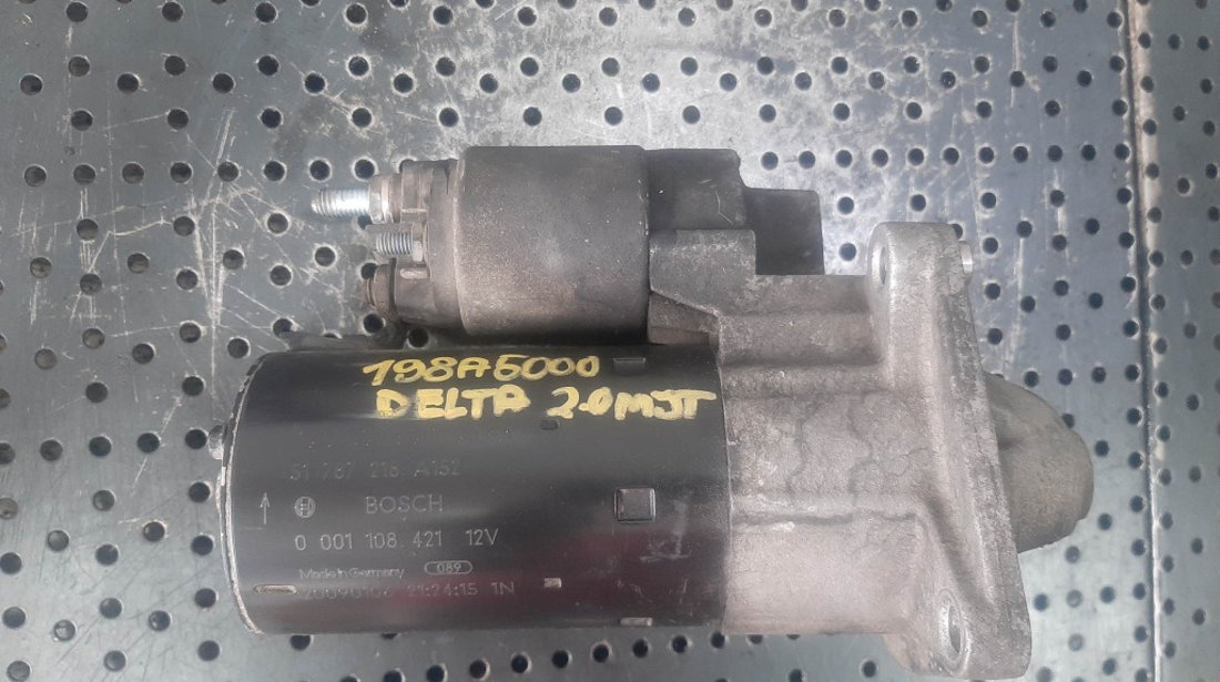 Electromotor 2.0 d multijet 198a5000 fiat bravo 2 lancia delta 3 0001108421