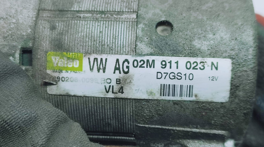 Electromotor 2.0 tdi azv bkd 02m 911 023 n 02m911023n Volkswagen VW Golf 5 [2003 - 2009]