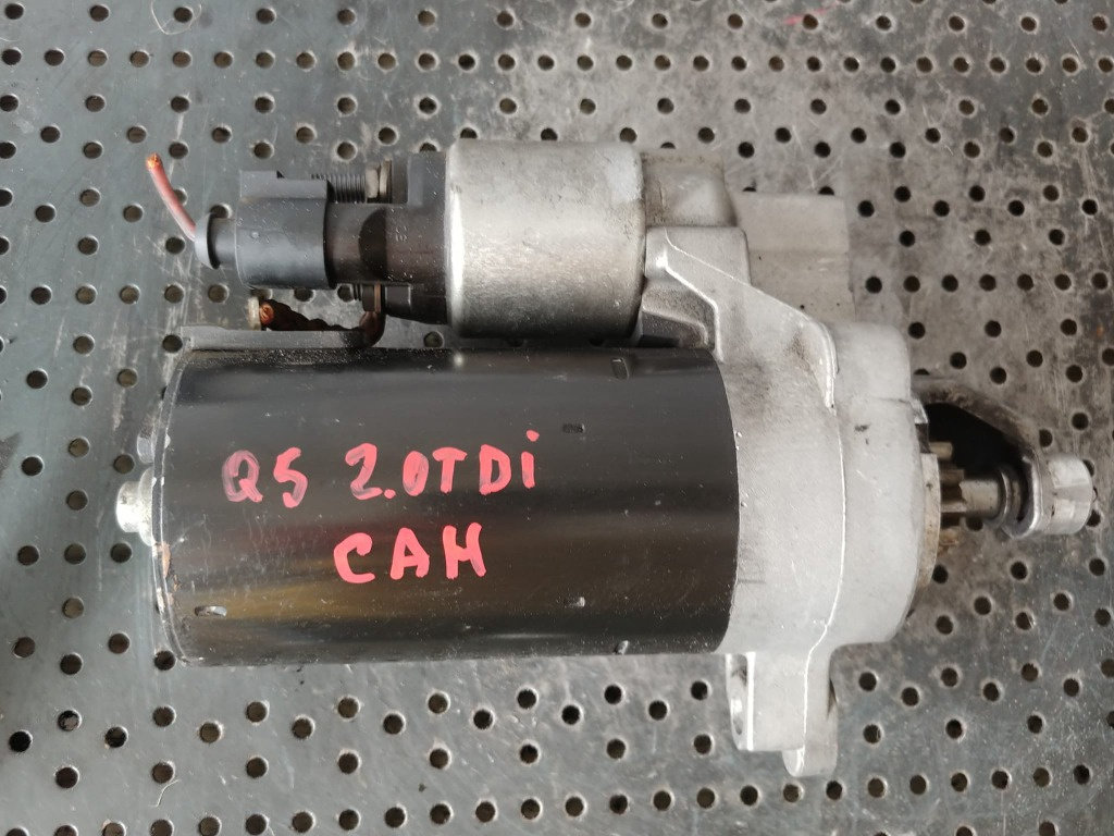 Electromotor 2.0 tdi cah cag cjc audi q5 a4 b8 a5 8t 03l911021e 0001139019