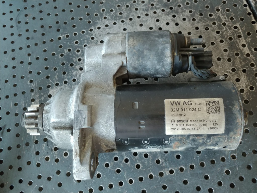 Electromotor 2.0 tdi cff vw passat b7 tiguan golf 6 skoda superb seat altea 0001153009 02m911024c