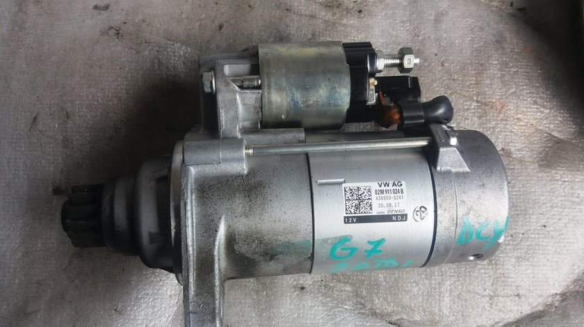 Electromotor 2.0 tdi vw golf 7 tiguan jetta 4 dcya crva crbb cuv 02m911024b