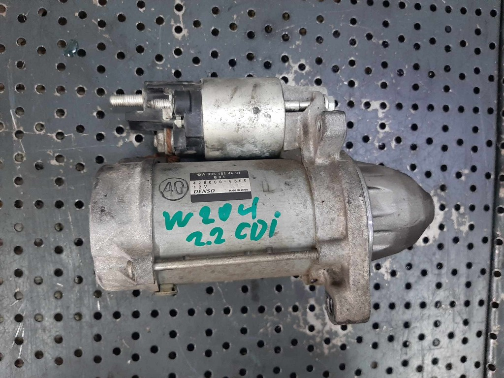 Electromotor 2.2 cdi 646811 mercedes c-class w204 a0061514601 428000-4600