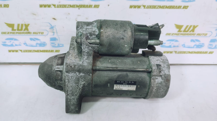 Electromotor 2.2 cdi om651 A6519060026 Mercedes-Benz Sprinter 3 907 [2018 - 2021] 2.2 cdi 651958 316 cdi