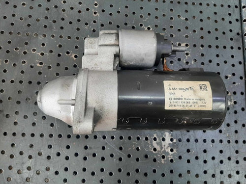 Electromotor 2.2 dci mercedes c-class w204 w205 e-class w212 a6519062800 0001139065