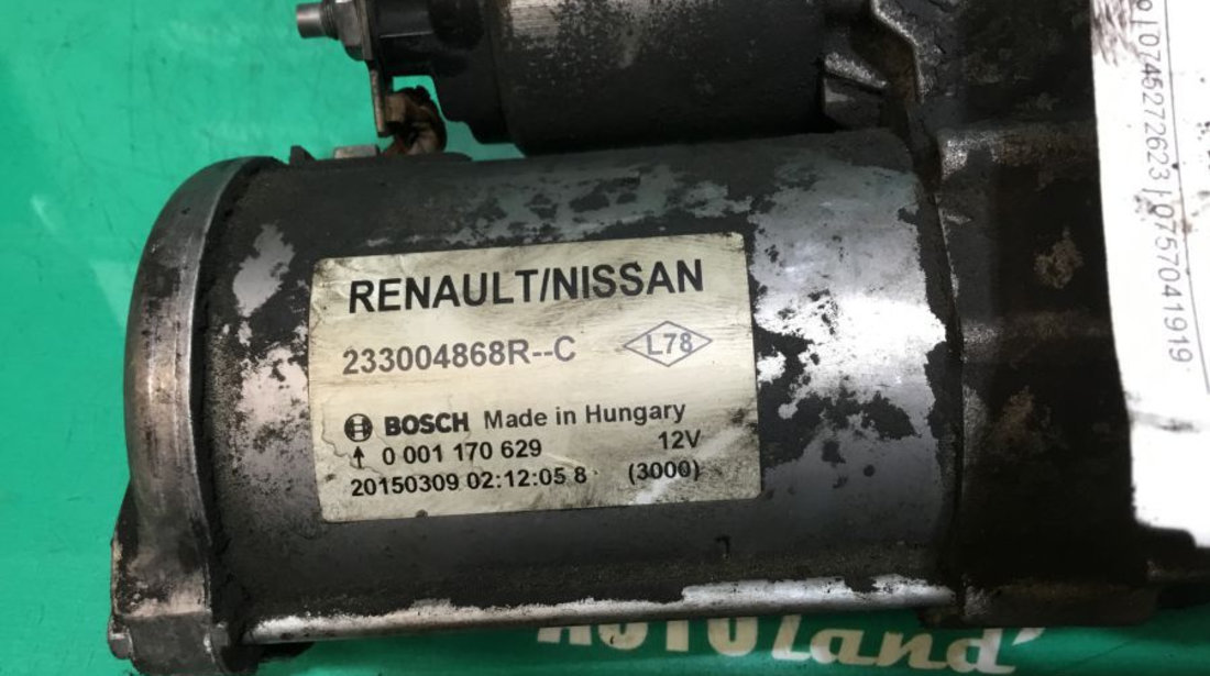 Electromotor 233004868r 1.5 DCI Renault KANGOO KC0/1 1997