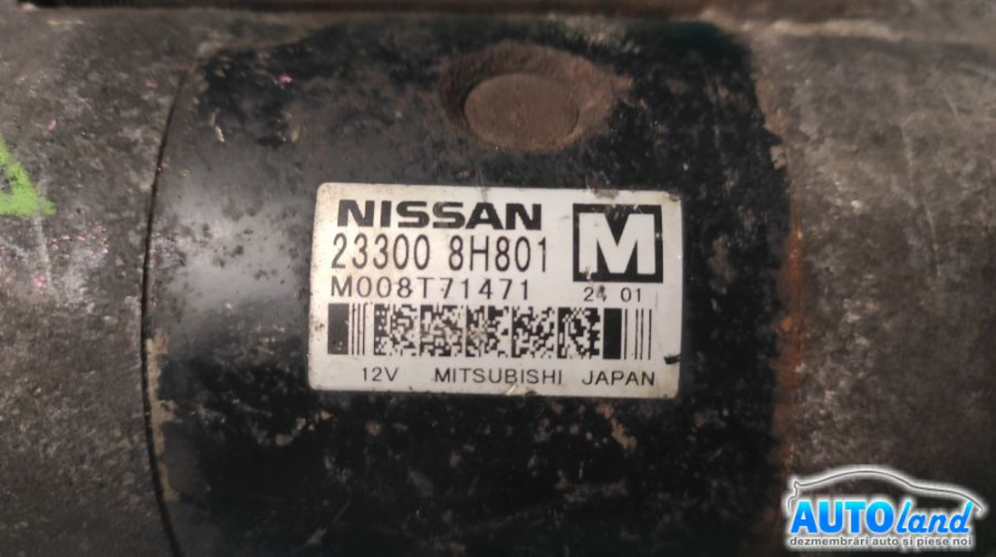 Electromotor 233008h801 2.2 DCI Nissan PRIMERA P12 2002