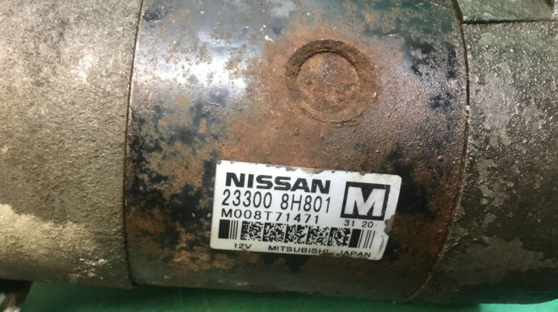 Electromotor 233008h801 2.2 DCI Nissan X-TRAIL T30 2001