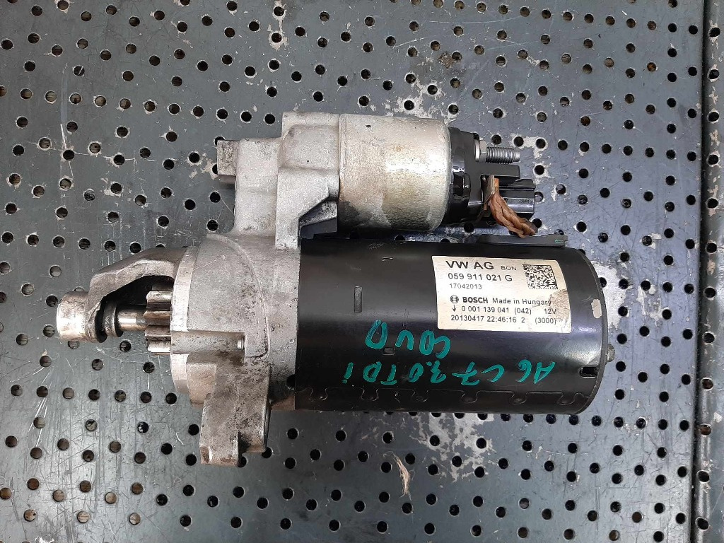 Electromotor 3.0 tdi cdu cdud audi a6 c7 4g 059911021g 0001139041