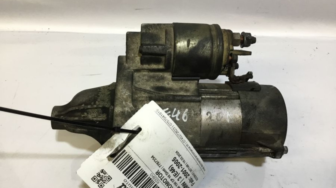 Electromotor 7787354 2.0 Diesel 150 CP 10 Dinti BMW 3 E46 2001-2005