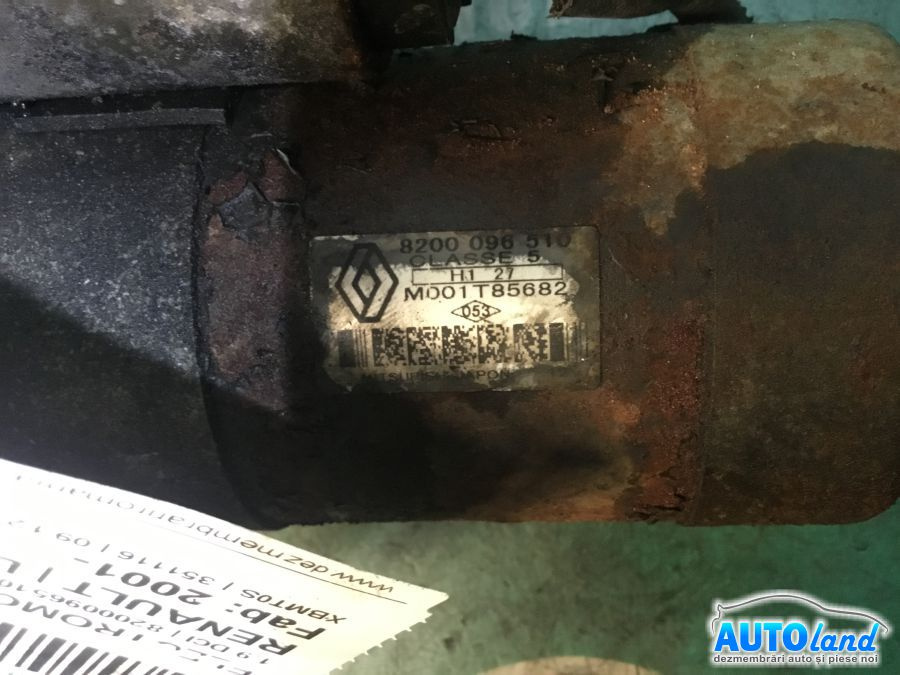 Electromotor 8200096510 1.9 DCI Renault LAGUNA II BG0/1 2001