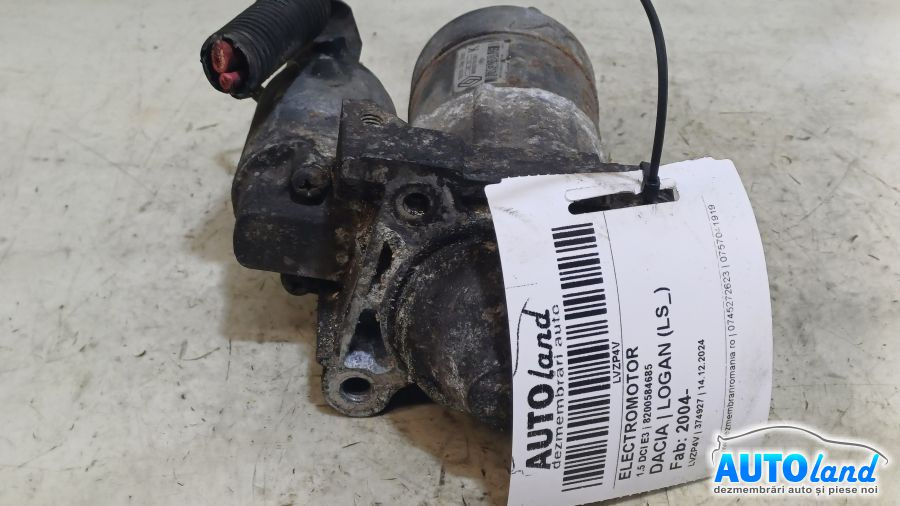 Electromotor 8200584685 1.5 DCI E3 Dacia LOGAN LS 2004