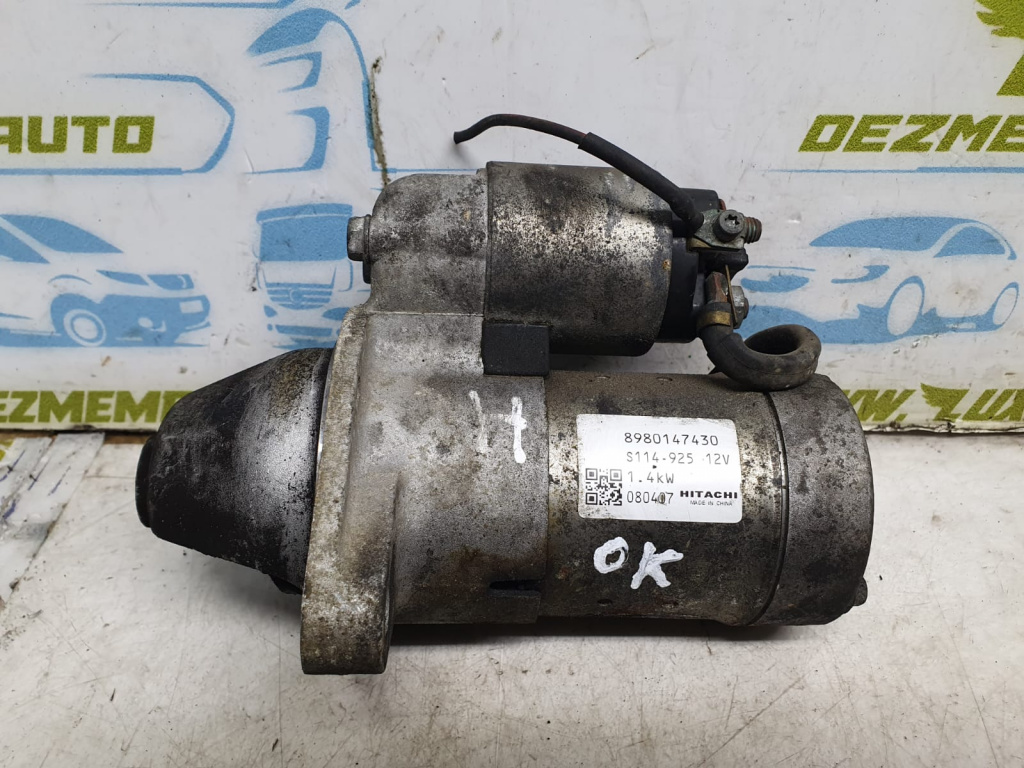 Electromotor 8980147430 1.7 cdti Opel Astra H [2004 - 2007]